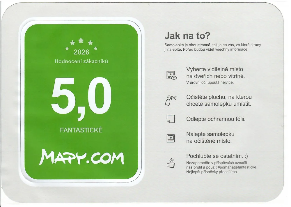 Mapy.com patřící Seznam.cz, a.s. za rok 2026