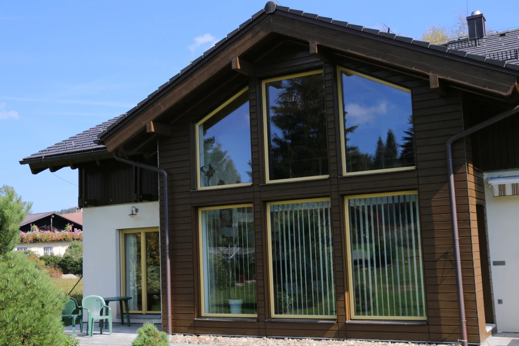 Nátěry dřevěných fasád