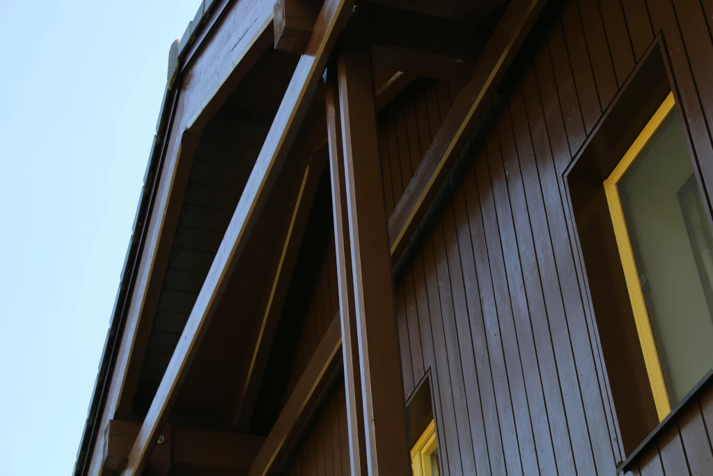 Nátěry dřevěných fasád