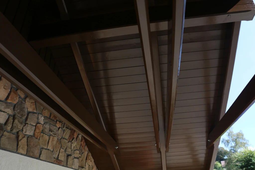 Nátěry dřevěných fasád