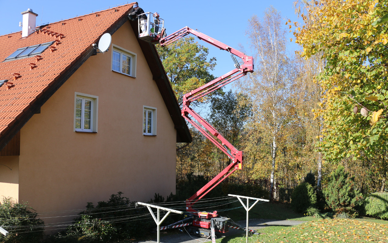 Nátěry podhledů a štítů  České Budějovice, Jihočeský kraj